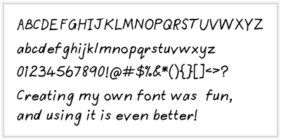 Font Made By Another User