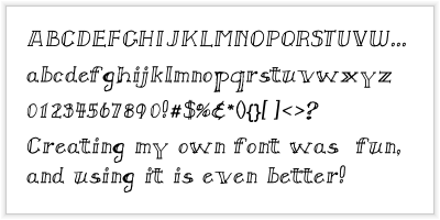 Font Made By Another User