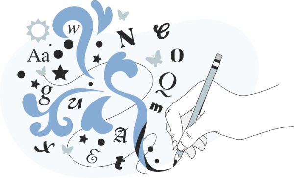 Custom Font Multiple Template